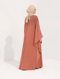 3 Way Abaya Kaftan - Azuki