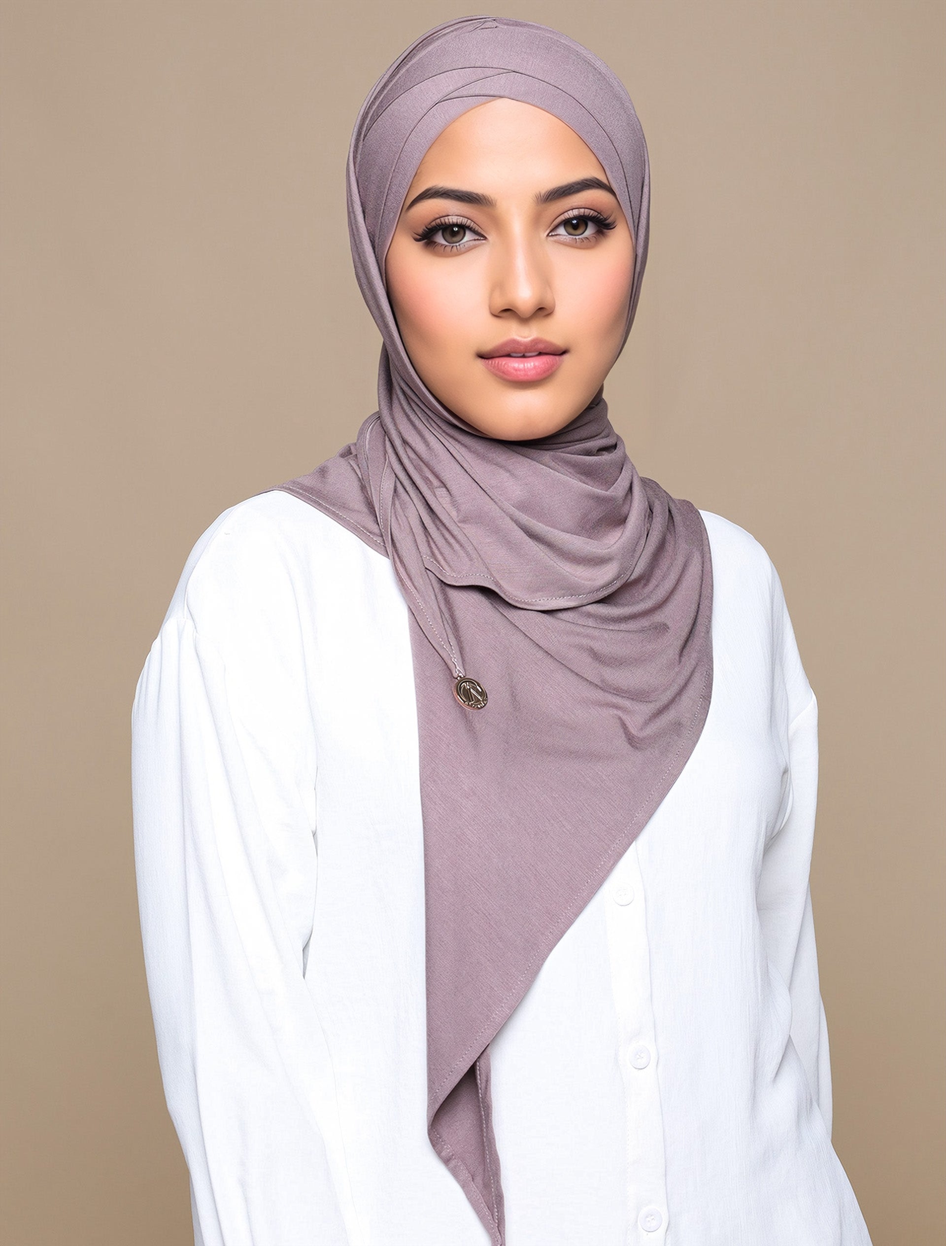 Cooling Jersey Tri Lux Turban - Taupe
