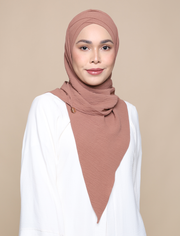Soft Crepe Tri Lux Turban - Toffee