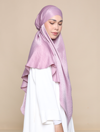 EVERYDAY KHIMAR SATIN CREPE - ORCHID
