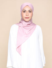 Matte Satin Twill Tri Lux Square - Orchid