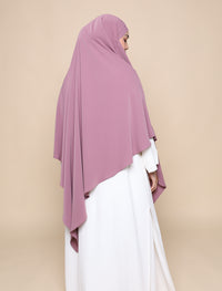 Buttery Khimar - Dusty Mauve