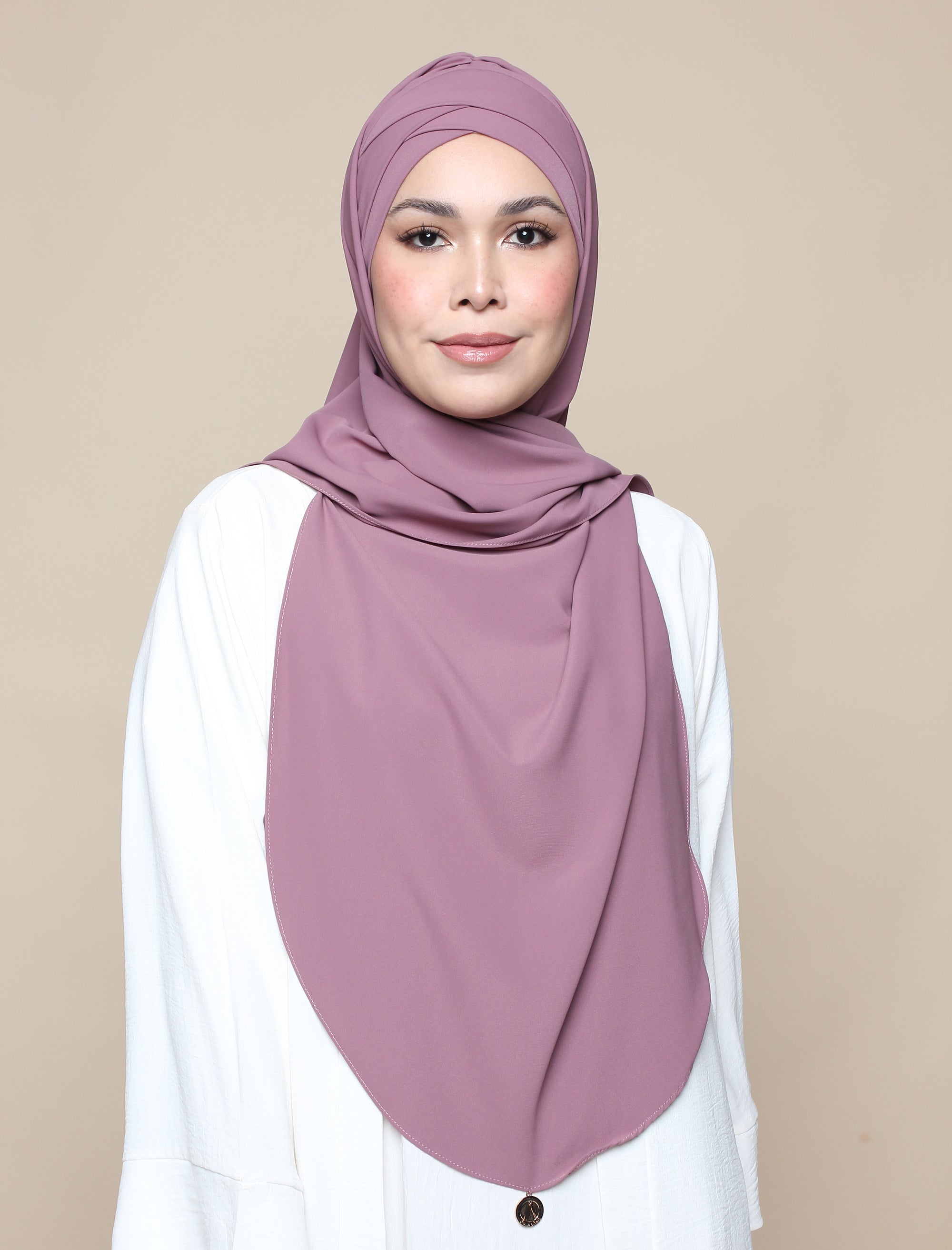 Maryam Turban - Dusty Mauve