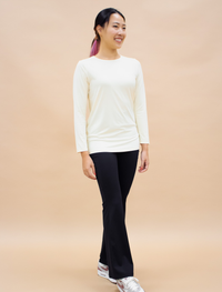 AirLite InnerGlow Crew Neck Top in Nude