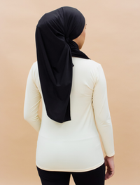 AirLite InnerGlow Mock Neck Top in Nude