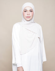 Jannah Moss Crepe - Almond