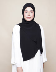 Iman Soft Crepe - Black