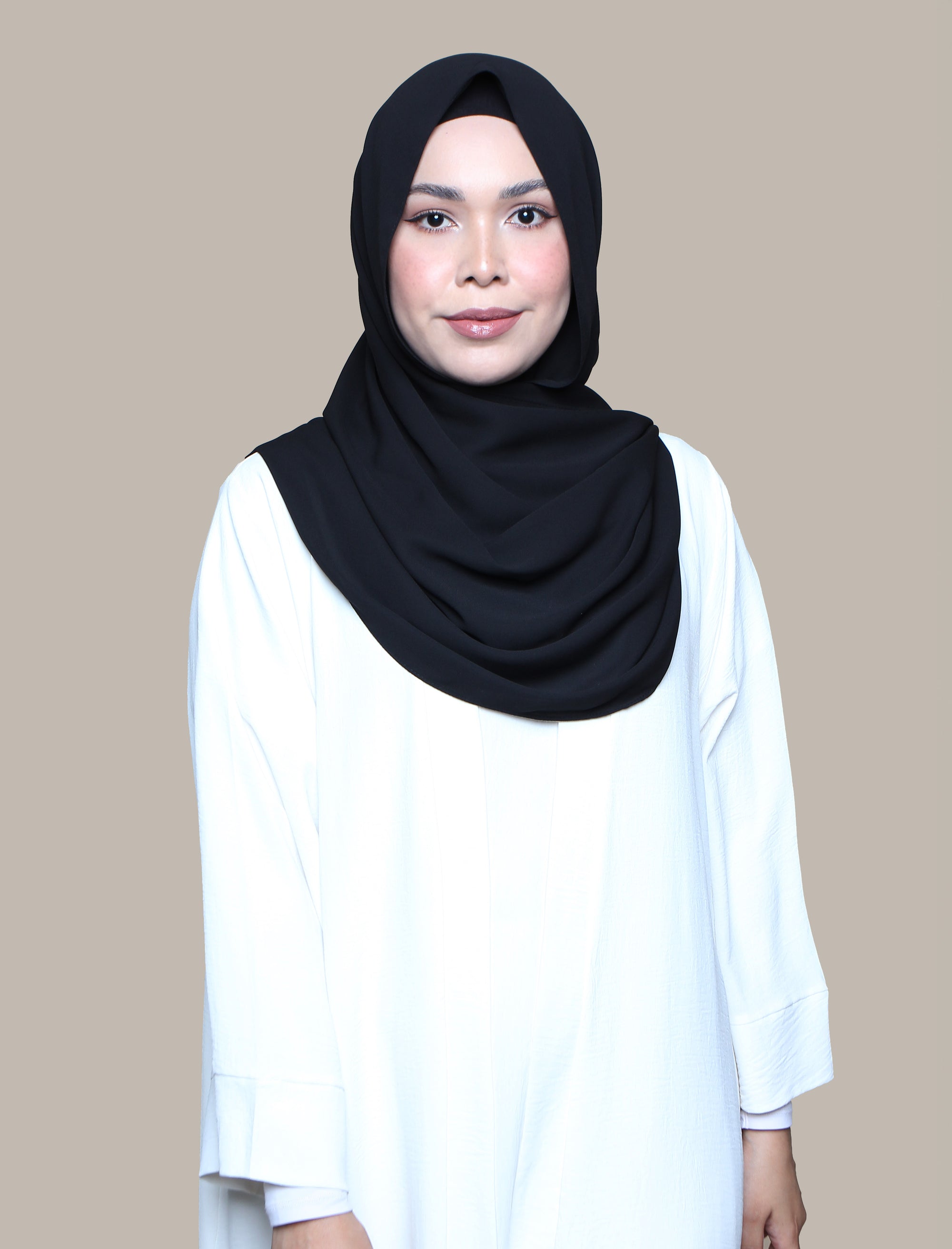 Easy Breezy Soft Chiffon - Black