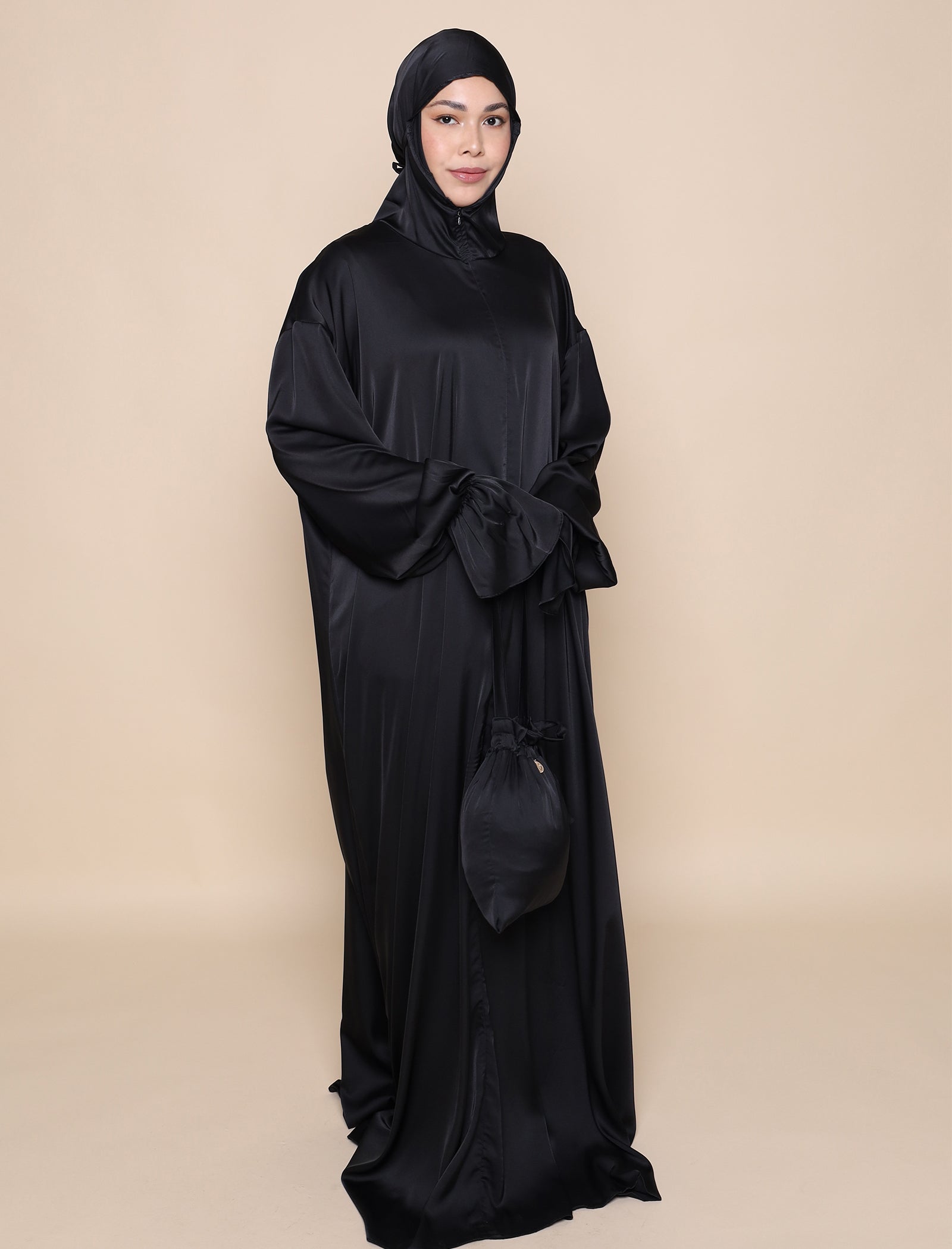 Travel Prayer Dress - Black