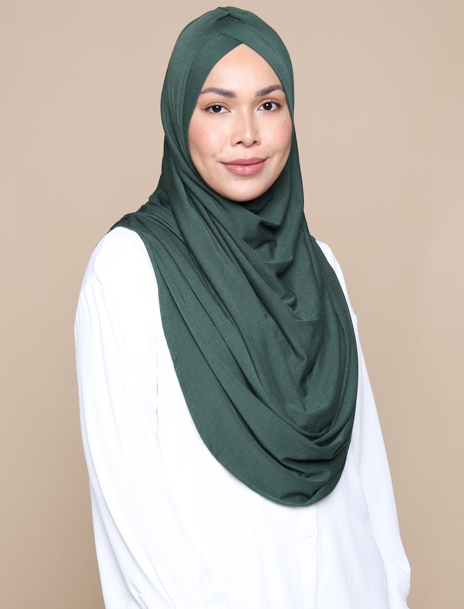Instant V Braided Soft Jersey - Forest Green