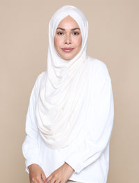 Instant V Braided Soft Jersey - White