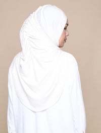 Instant V Braided Soft Jersey - White