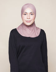 Double V Underscarf - Milk Tea