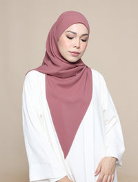Buttery Tri Lux Square - Dry Rose