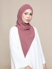 Buttery Tri Lux Turban - Dry Rose