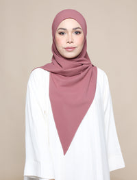 Buttery Tri Lux Square - Dry Rose