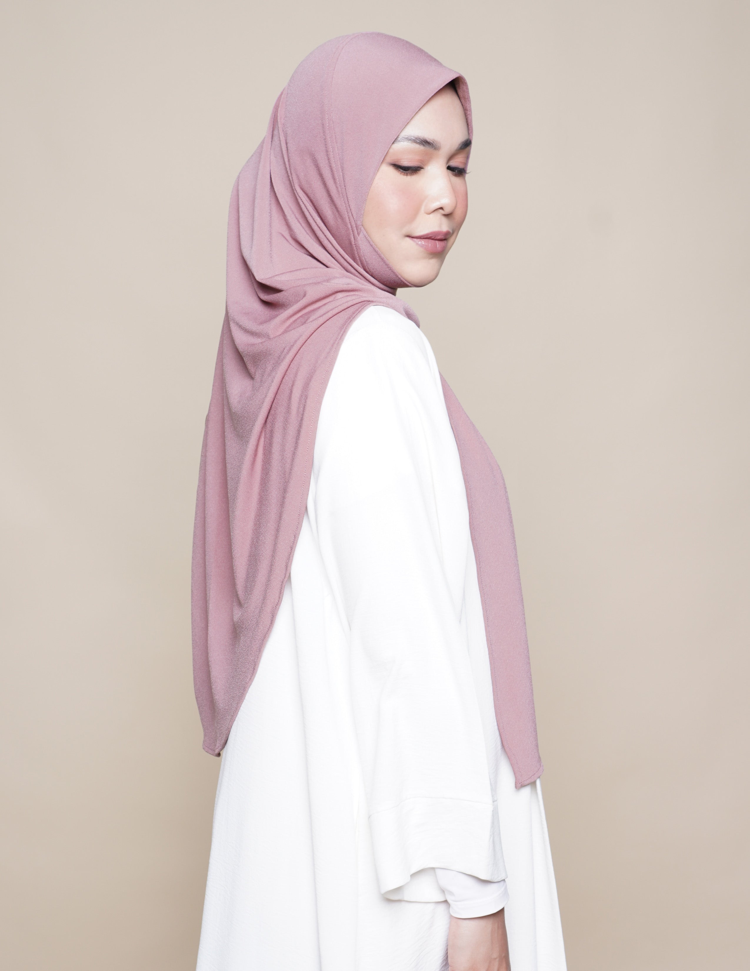 Sarah Moss Crepe - Dusty Pink