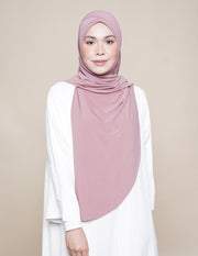 Sarah Turban Moss Crepe - Dusty Pink