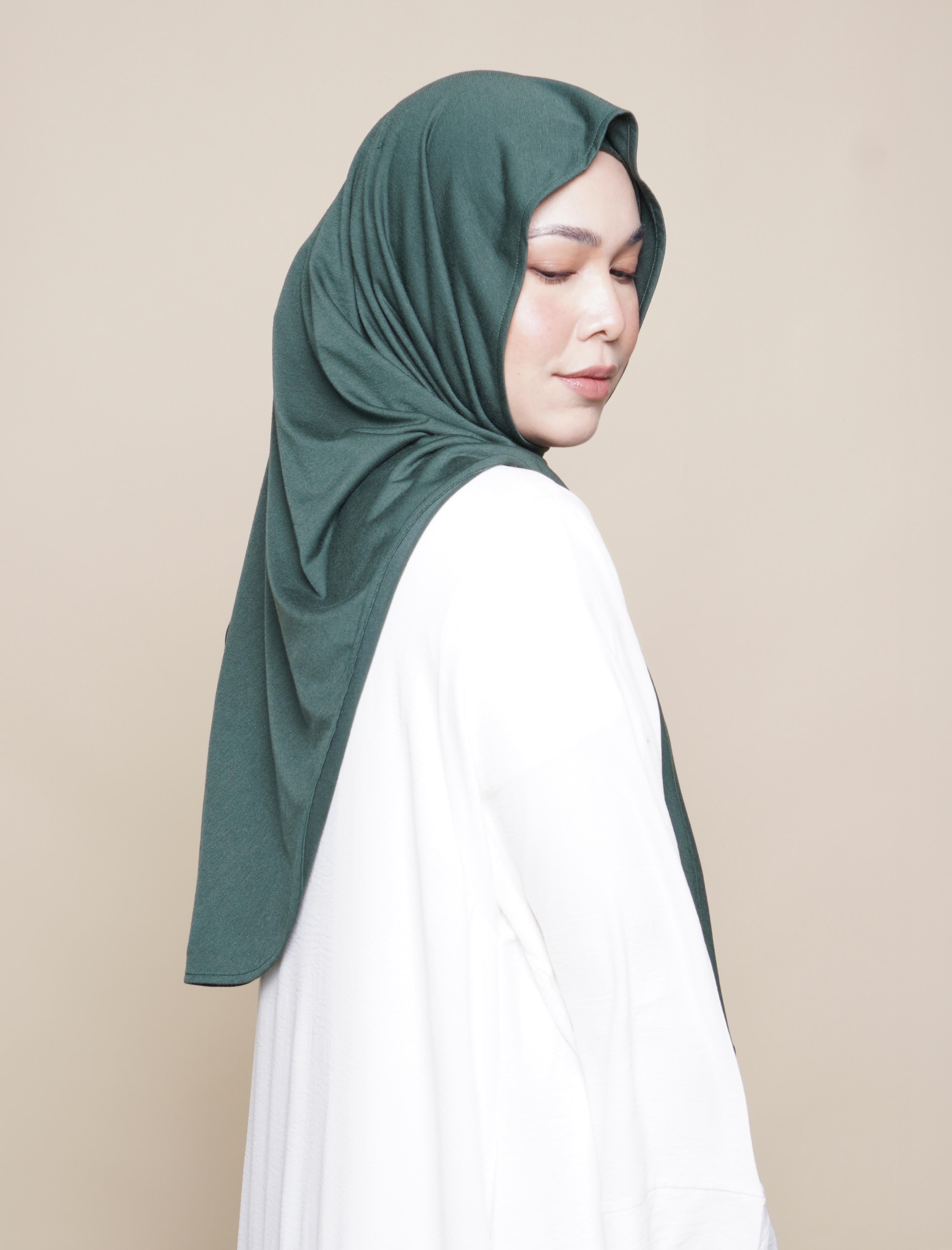 Easy Breezy Soft Jersey Tri - Forest Green