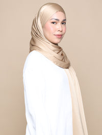 Lux Square Soft Satin Silk - Gold