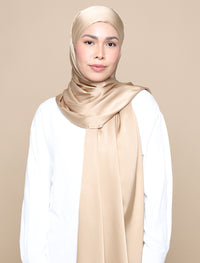Lux Square Soft Satin Silk - Gold