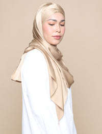 Lux Turban Soft Satin Silk - Gold