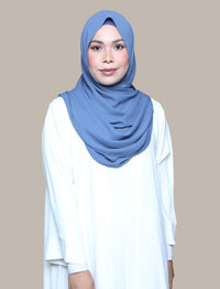 Easy Breezy Soft Chiffon - Holland Blue