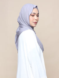 Easy Breezy Shawl - Light Grey