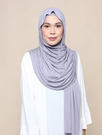 Easy Breezy Shawl - Light Grey