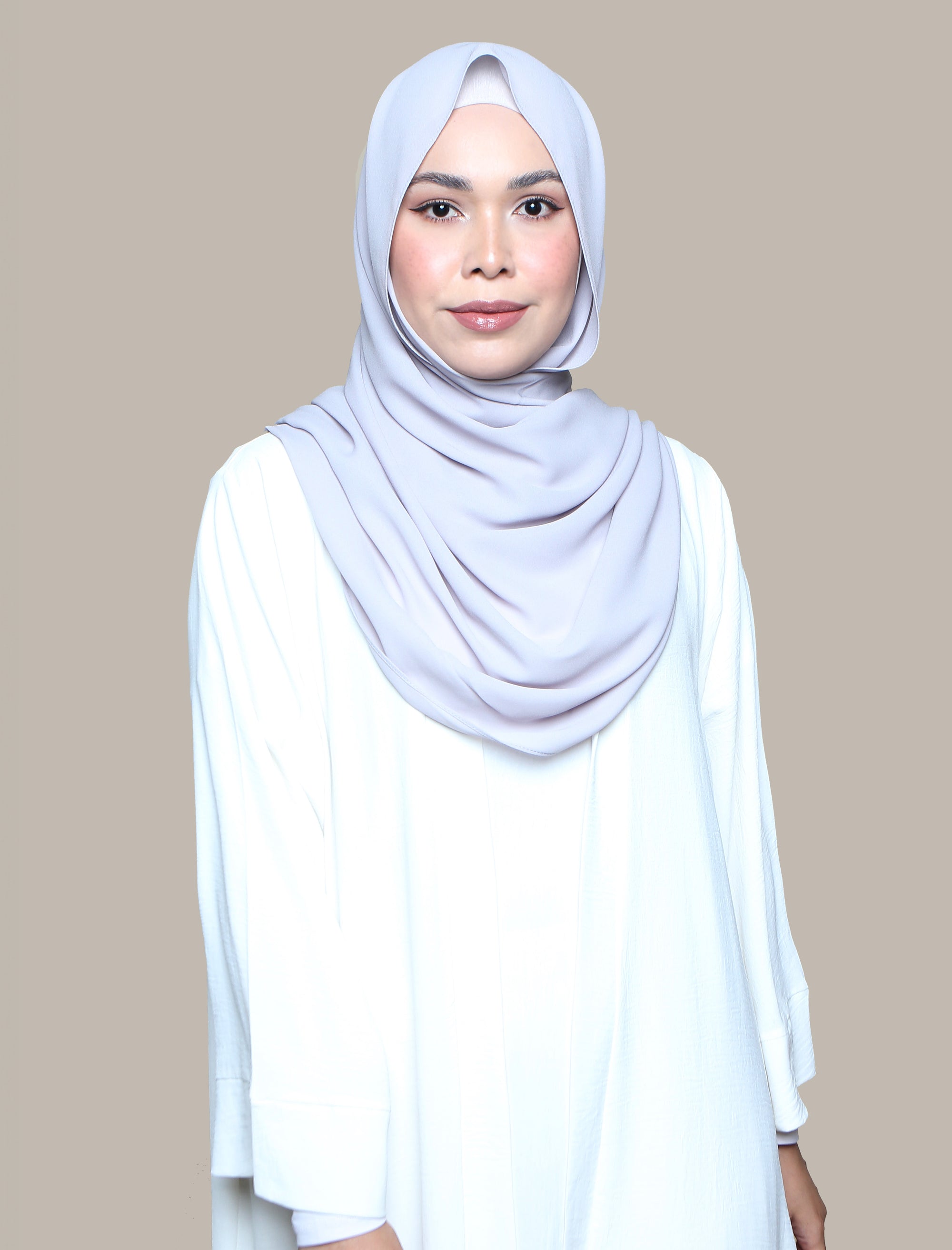 Easy Breezy Soft Chiffon - Light Grey