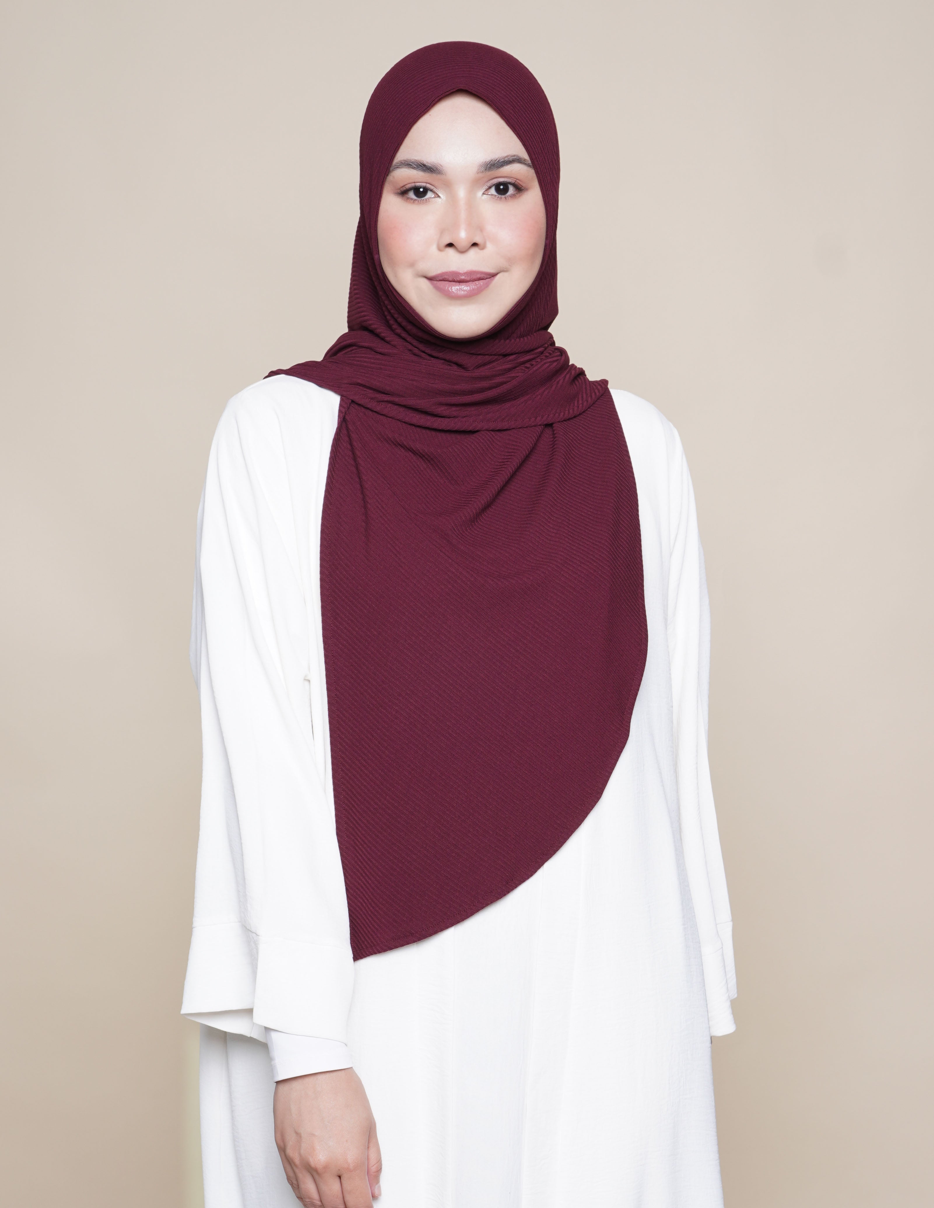 Sarah Comfort Knit - Maroon