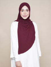 Sarah Turban Comfort Knit - Maroon