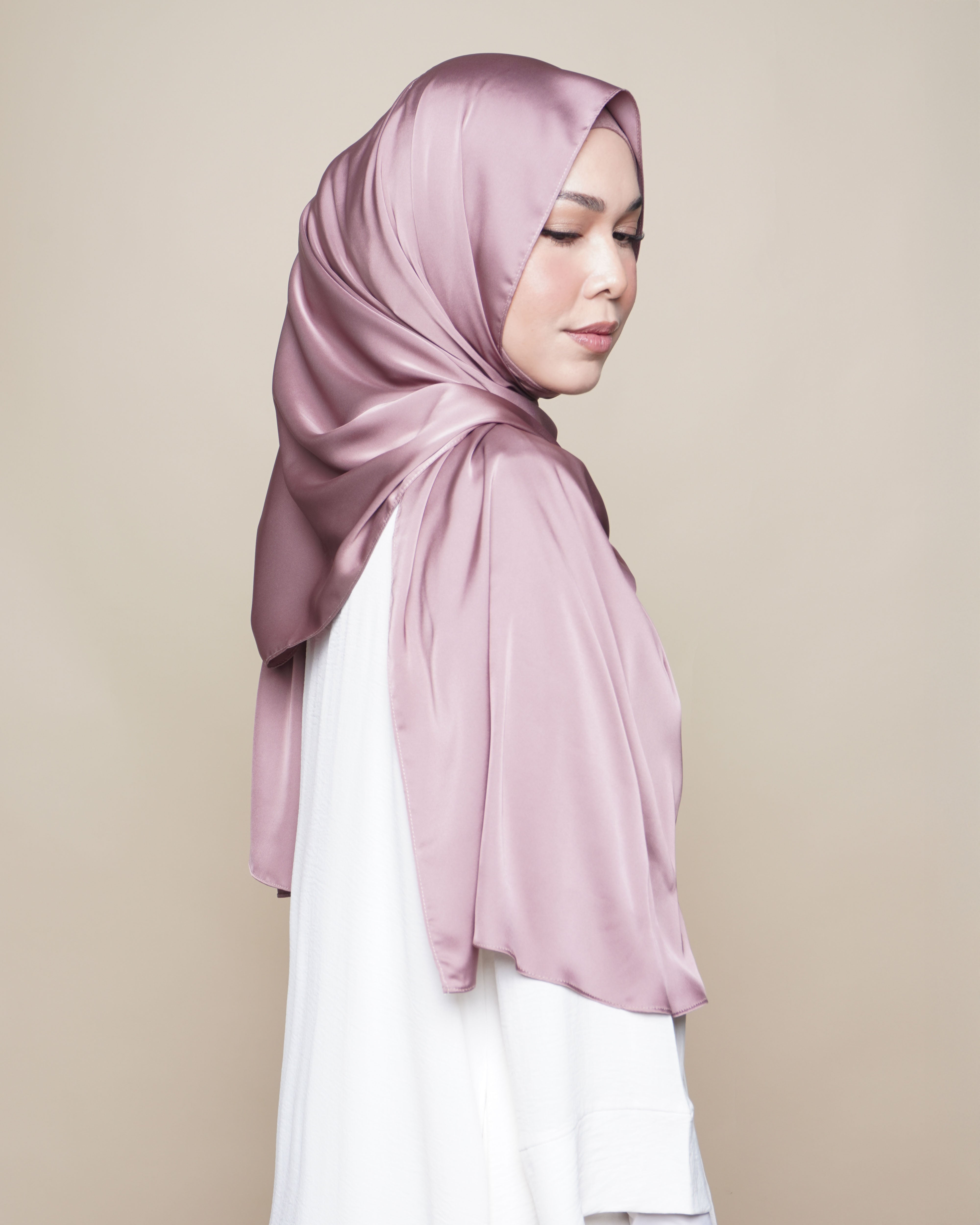 Easy Breezy Cloud Satin - Mauve