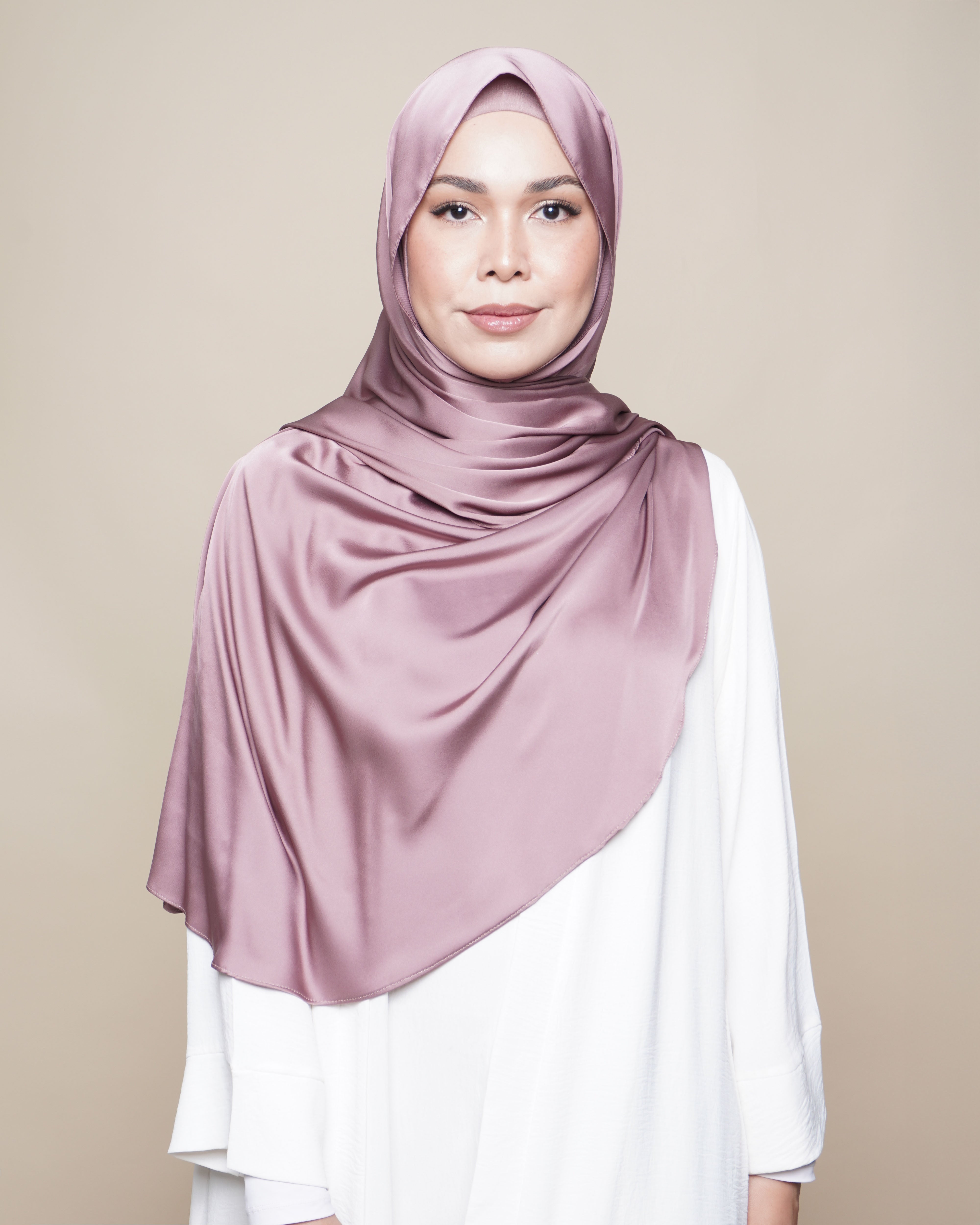 Easy Breezy Cloud Satin - Mauve