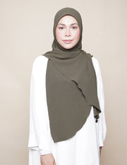 Iman Soft Crepe - Moss Green