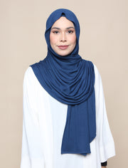 Easy Breezy Shawl - Navy Teal