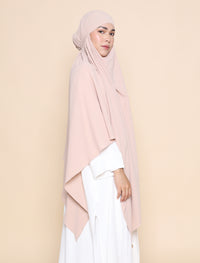Khimar Crepe - Nude