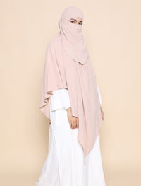 Khimar Crepe - Nude