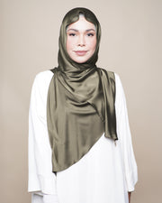 Easy Breezy Tri Cloud Satin - Olive