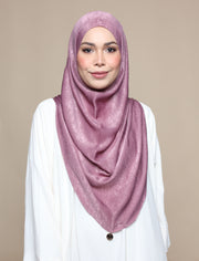 Khadijah Satin Crepe - Orchid