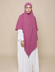 Khimar Crepe - Orchid