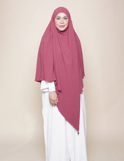 Khimar Crepe - Rose