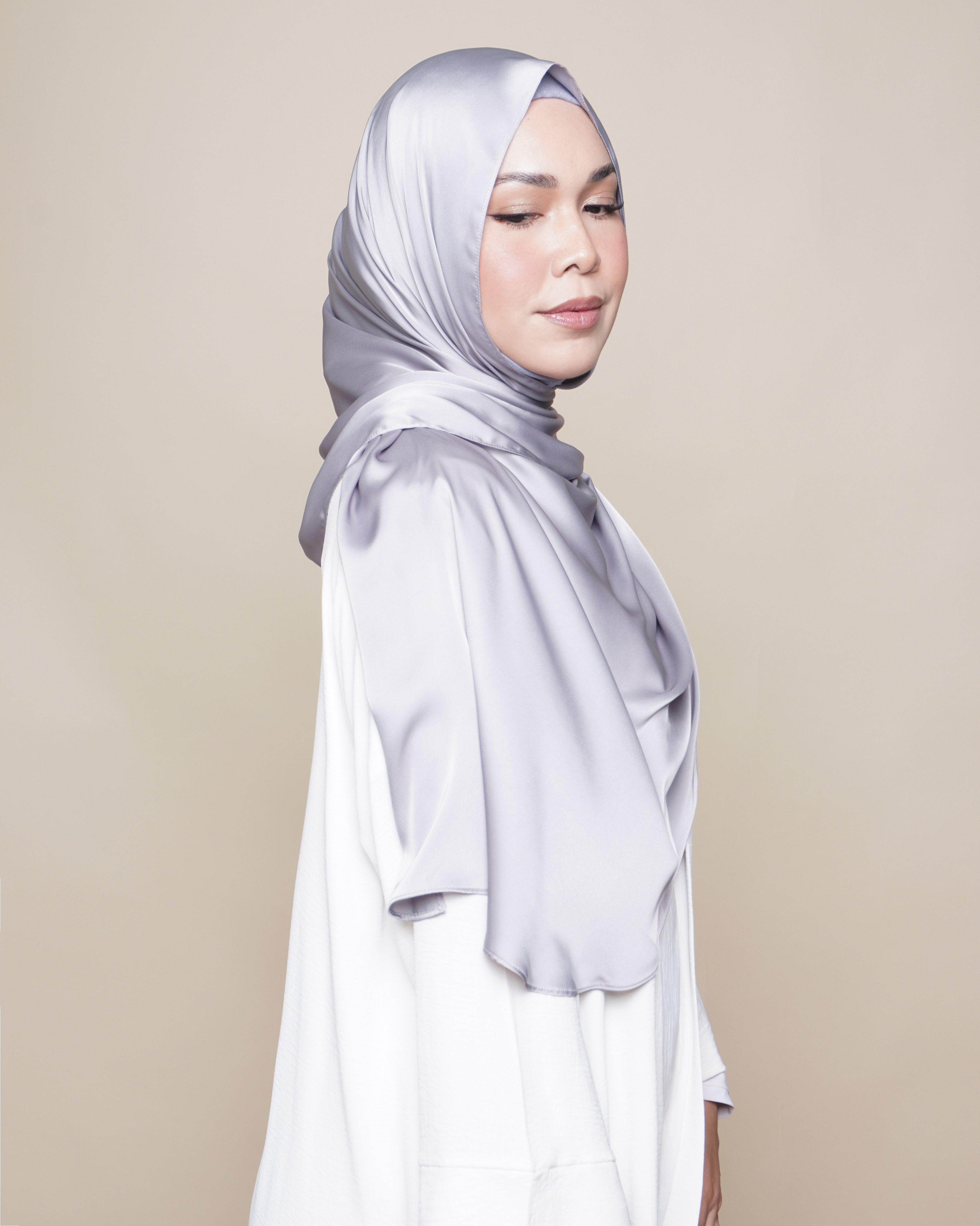 Easy Breezy Cloud Satin - Silver