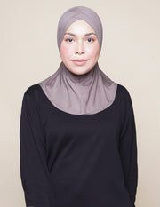 Double V Underscarf - Stone