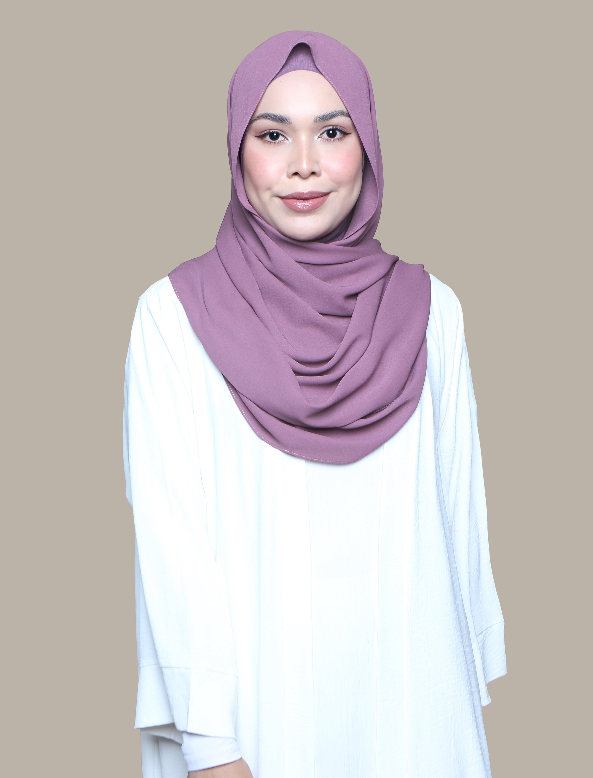Easy Breezy Soft Chiffon - Soft Plum