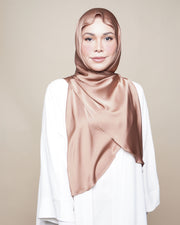 Easy Breezy Tri Cloud Satin - Tan