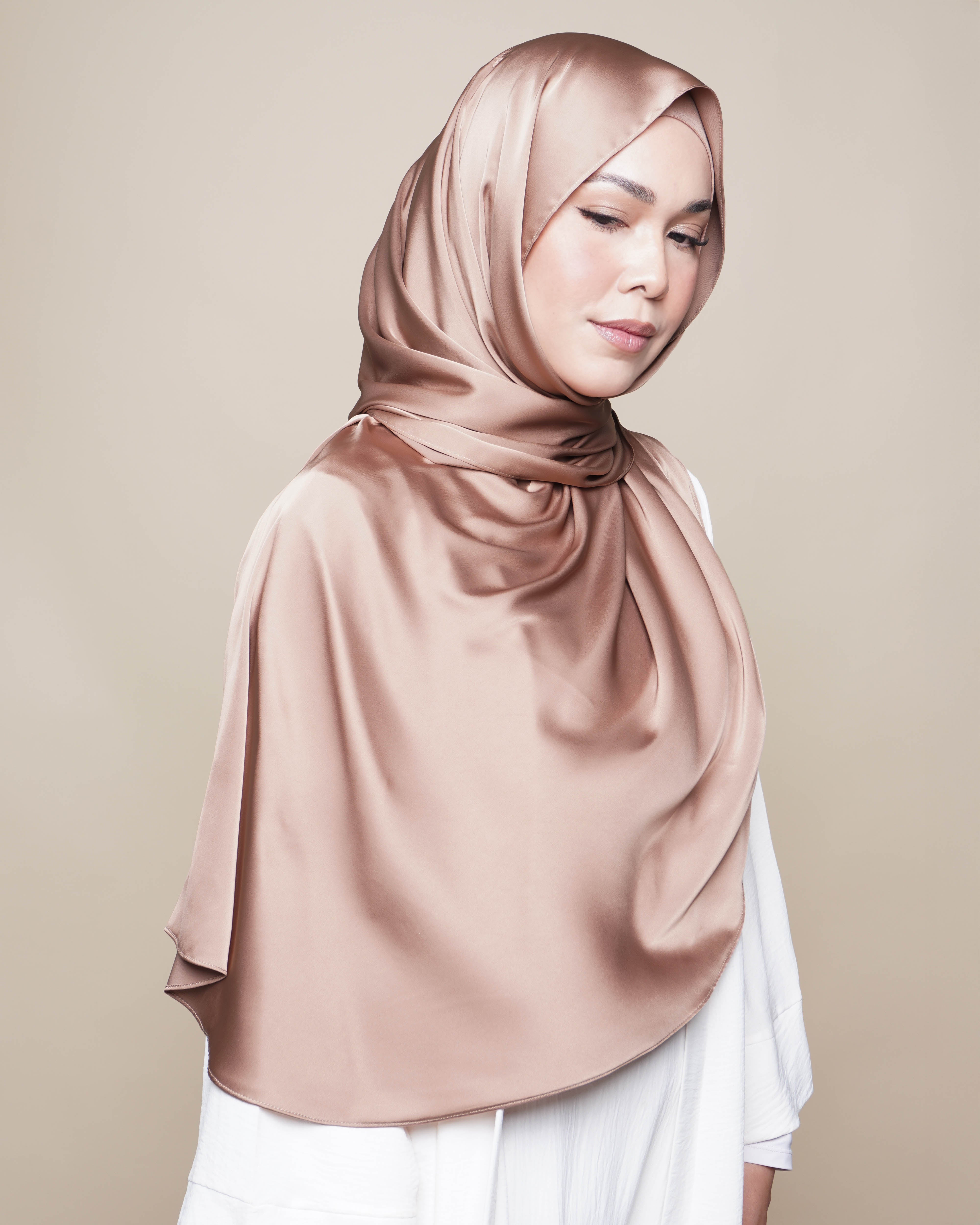 Easy Breezy Cloud Satin - Tan