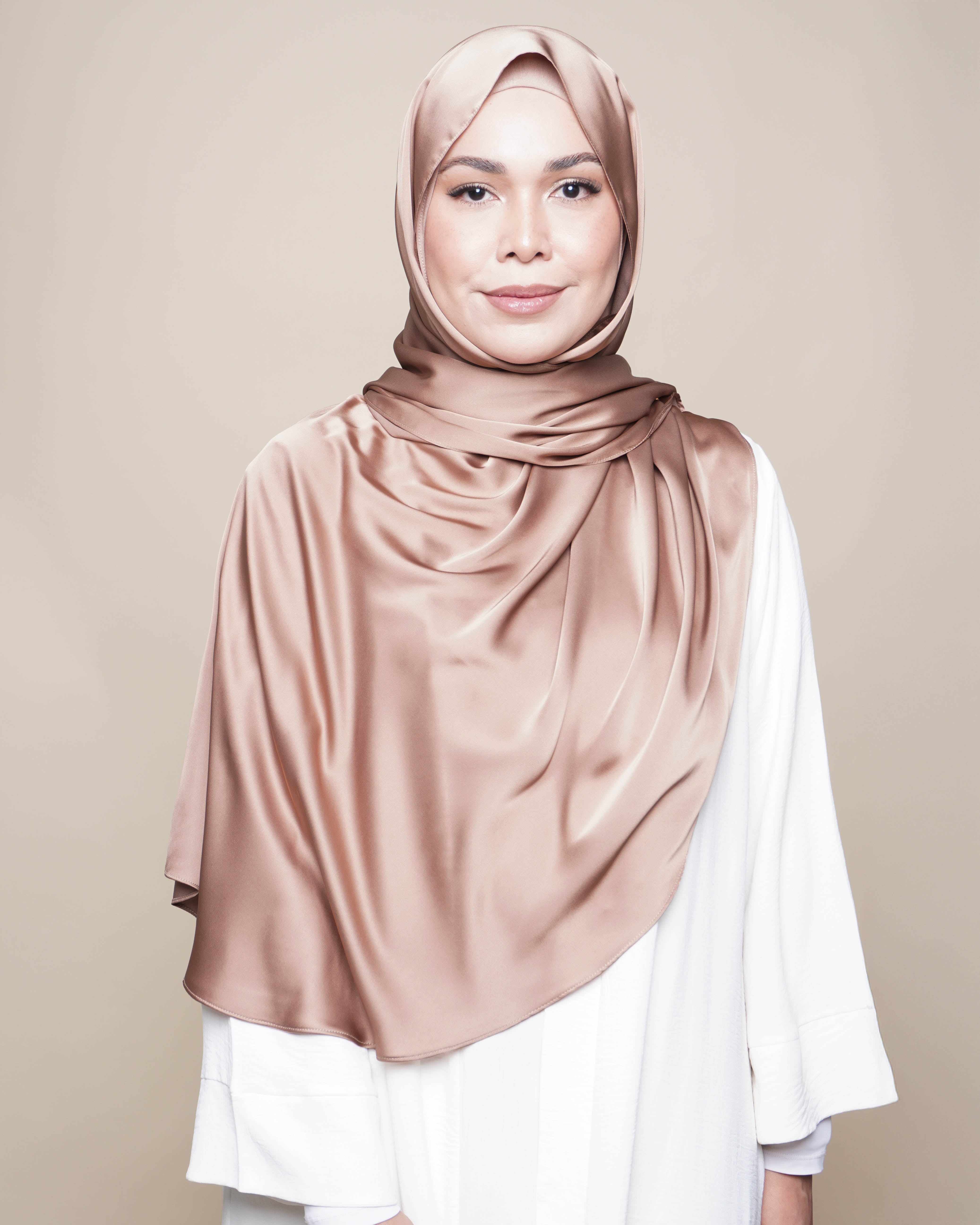 Easy Breezy Cloud Satin - Tan