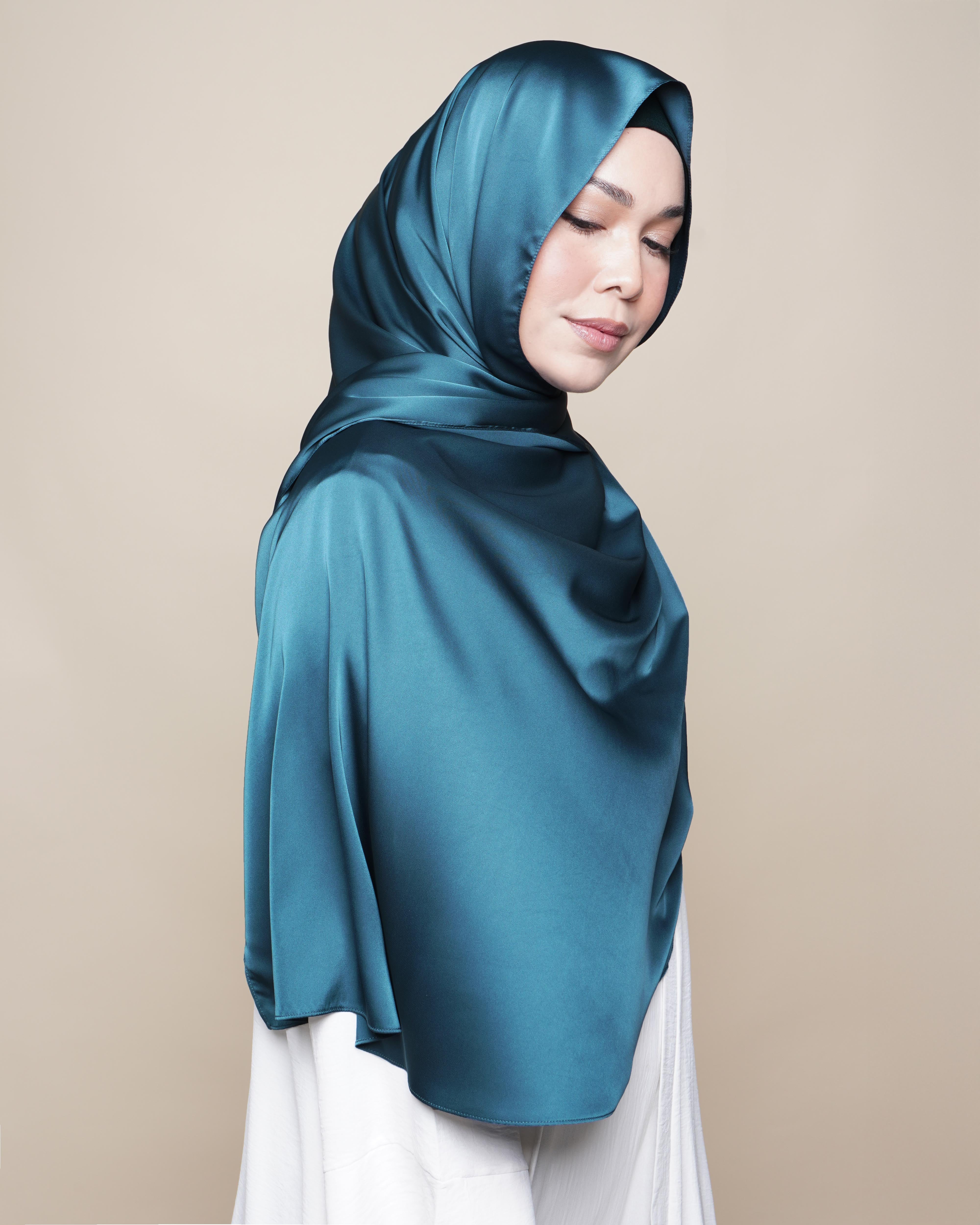 Easy Breezy Cloud Satin - Teal