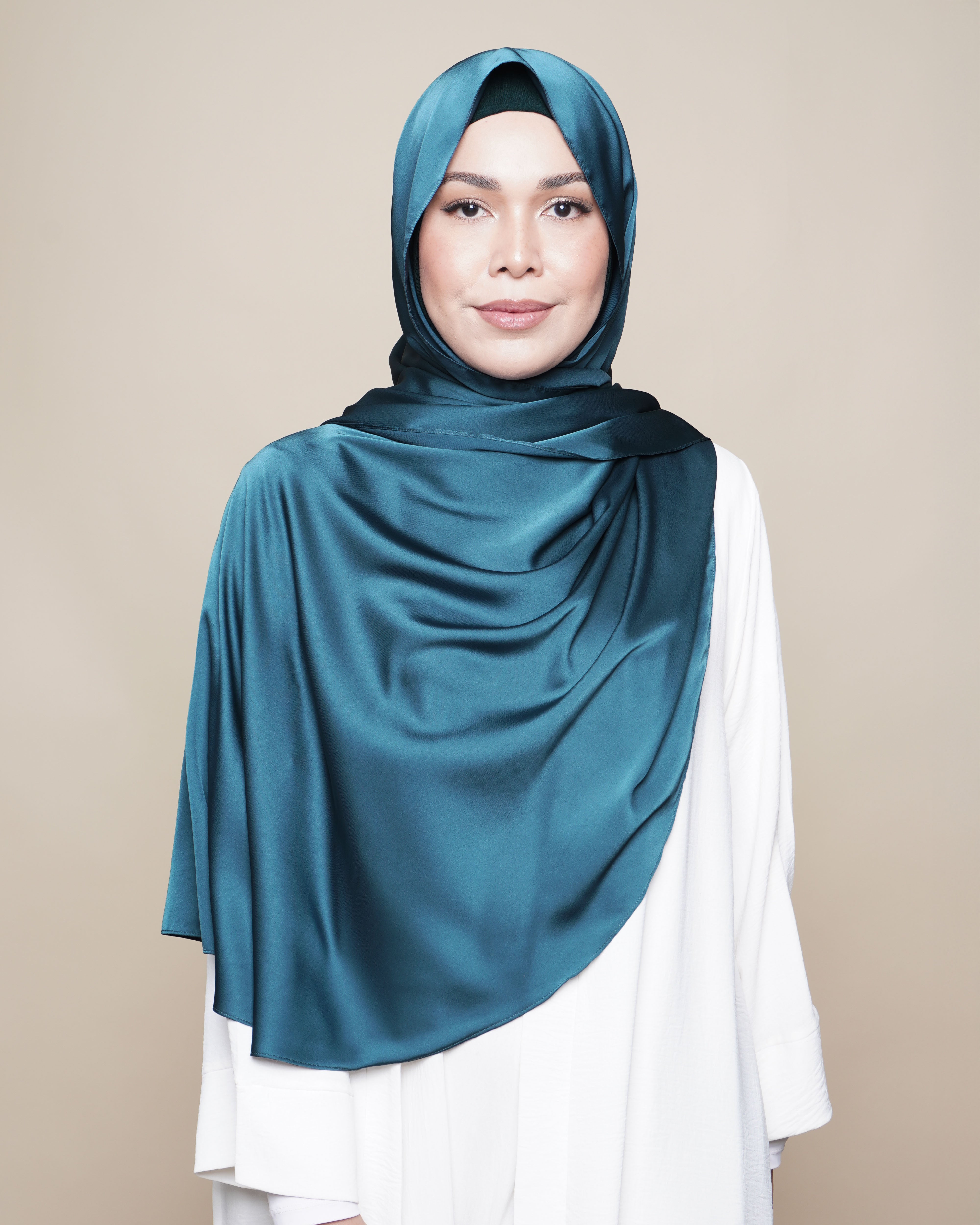 Easy Breezy Cloud Satin - Teal